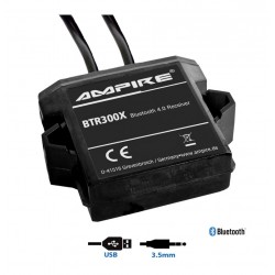 Ampire BTR300X Receptor Musica Bluetooth A2DP Jack USB