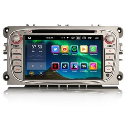 Radio CarPlay Android Auto Bluetooth USB Ford Focus Galaxy Mondeo...