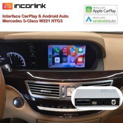 CarPlay Android Auto Camara Mercedes NTG3 Classe S CL W221