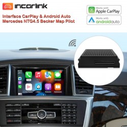 CarPlay Android Auto Camara Mercedes Becker NTG4.5 Classe A B C CLA...
