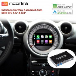 CarPlay Android Auto Camara MINI CIC R55 R56 R57 R58 R59 R60 R61
