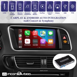 CarPlay Android Auto Camara Audi A4 A5 Q5 - Concert Symphony