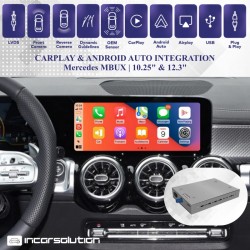 CarPlay Android Auto Camara Mercedes NTG6 MBUX A B C CLA EQA EQB...