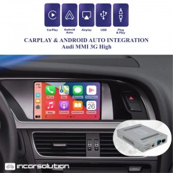 CarPlay Android Auto Audi A4 A5 A6 Q5 Q7 - MMI 3G HIGH
