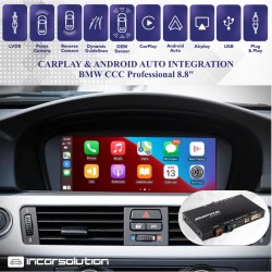CarPlay Android Auto Mirrorlink Camara BMW CCC Serie 1 3 5 6 X5 X6