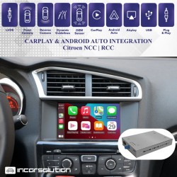 CarPlay Android Auto Camara Citroen Berlingo C3 C4 C6 DS3 DS7...
