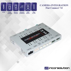 Interface HDMI Camara Frontal Traseira Fiat 124 - Connect 7.0