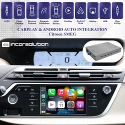CarPlay Android Auto Camara Citroen Berlingo C3 C4 DS3 DS4 DS5 - SMEG