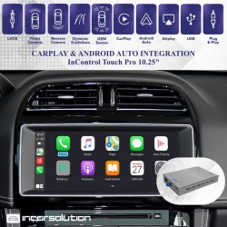CarPlay Android Auto Camara Jaguar XE XF XJ F-Pace - InControl Touch Pro 10.25"