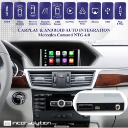 CarPlay Android Auto Camara Mercedes NTG4 Classe C CLS E GLK SLS