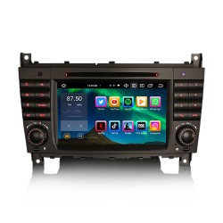 Radio CarPlay Android Auto Bluetooth USB Mercedes Classe C W203