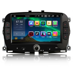 Radio CarPlay Android Auto Bluetooth USB Fiat 500