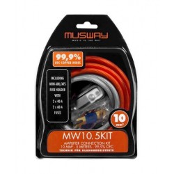 Musway MW10.5KIT Kit Instalação Amplificador 10mm