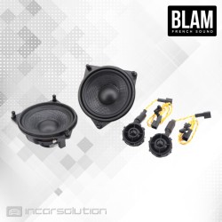 BLAM 100 MNS Colunas 2 Vias Separadas 4" Mercedes Classe C E GLC