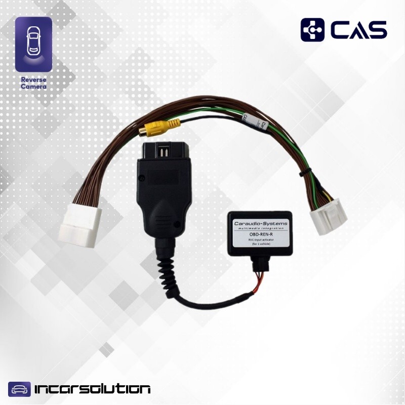 Activador Camara Traseira Renault MEDIA NAV Captur Clio Kango Master Megane Trafic Twingo