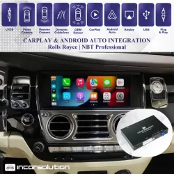 Wireless CarPlay Android Auto Rolls Royce NBT