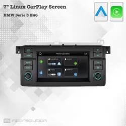 Radio Linux BMW Serie 3 E46 CarPlay Android Auto