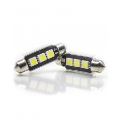 Lampadas Led C5W 42mm 3 SMD Can Bus