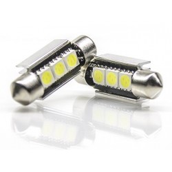 Lampadas Led C5W 36mm 3 SMD Can Bus
