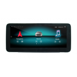 Monitor CarPlay Android Auto 10.25" Mercedes NTG5 Classe C GLC V X