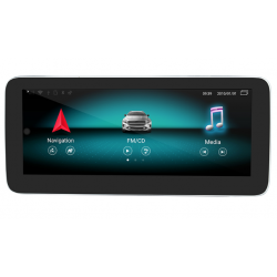 Monitor CarPlay Android Auto 10.25" Mercedes NTG4.5 Classe A B CLA...